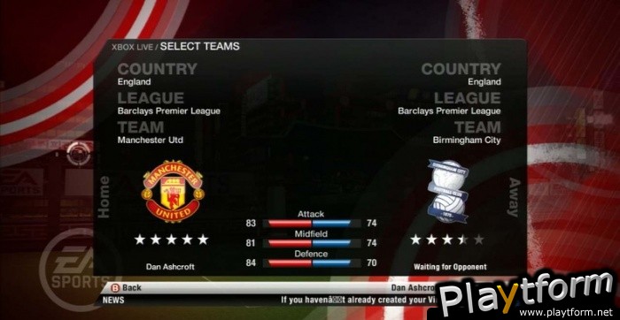 FIFA Soccer 10 (Xbox 360)