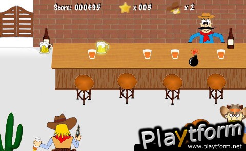 Wild West Showdown X: Fight Against The Gangsters (with Free Bonus game) (iPhone/iPod)