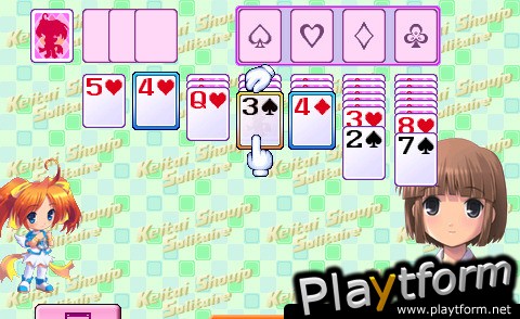 Keitai Shoujo Solitaire -Klondike- (iPhone/iPod)