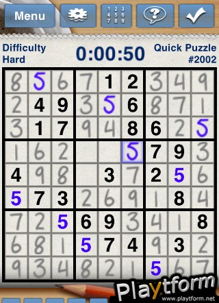 The New York Times Sudoku Daily (iPhone/iPod)