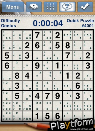 The New York Times Sudoku Daily (iPhone/iPod)