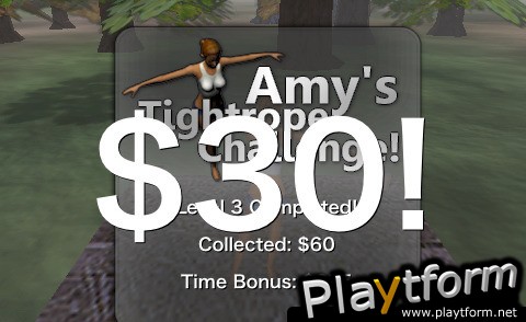 Amy's Tightrope Challenge (iPhone/iPod)
