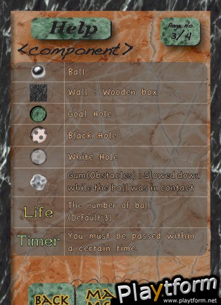 iMaze : Marble theme (iPhone/iPod)