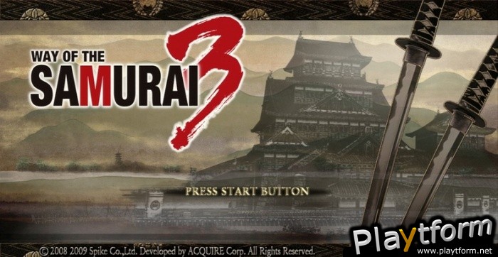 Way of the Samurai 3 (PlayStation 3)