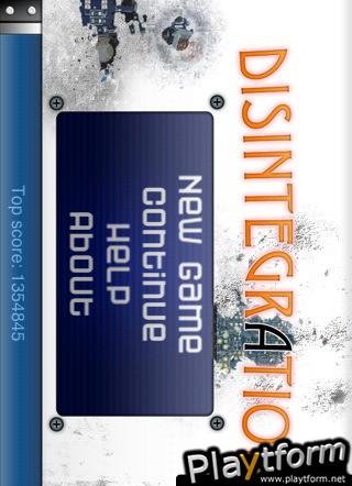 Disintegration (iPhone/iPod)