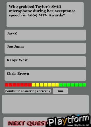 Taylor Swift Trivia (iPhone/iPod)