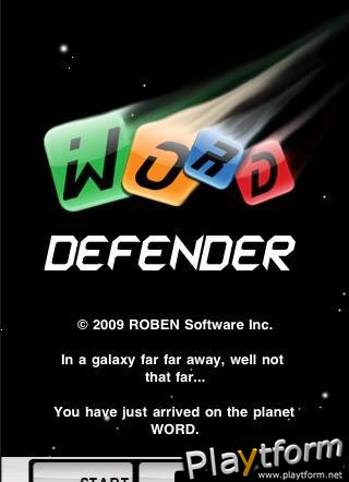 Word Defender (iPhone/iPod)