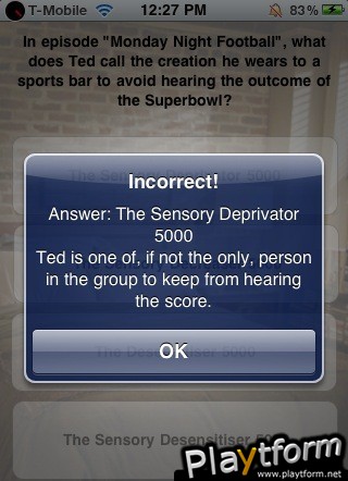 How I Met Trivia (iPhone/iPod)