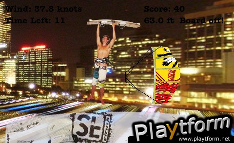 Kiteboard - The Ultimate Kitesurfing Simulation Game (iPhone/iPod)