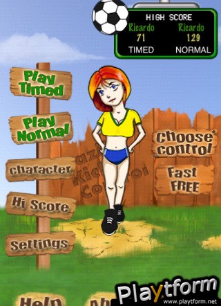 Brazil Kick Control (iPhone/iPod)