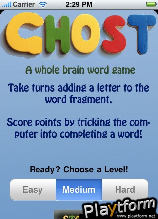 Word Ghost (iPhone/iPod)