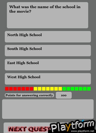 High School Musical 3 Movie Trivia (iPhone/iPod)