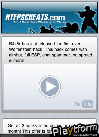 MyFPSCheats Mobile (iPhone/iPod)