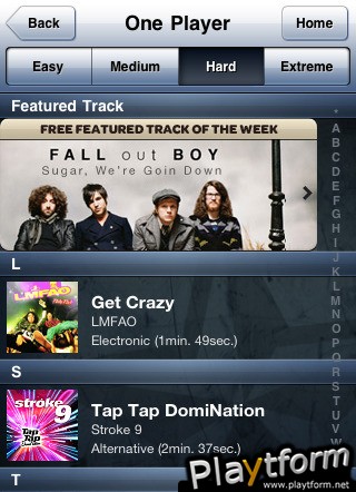 Tap Tap Revenge 3 (iPhone/iPod)