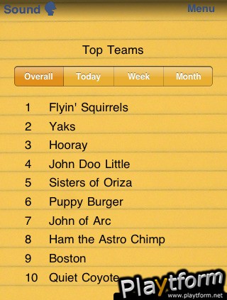 Trivia Night (iPhone/iPod)