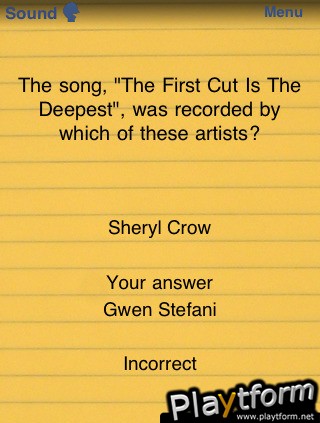 Trivia Night (iPhone/iPod)