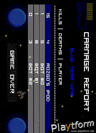 SpaceWars - Deathmatch (iPhone/iPod)