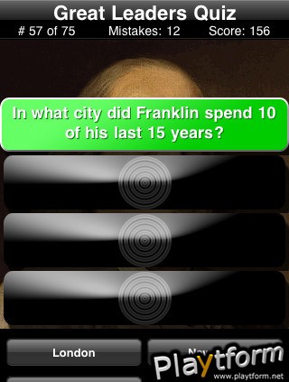 A Great Leaders Quiz (iPhone/iPod)