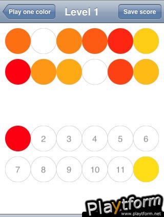 Color Sorter (iPhone/iPod)