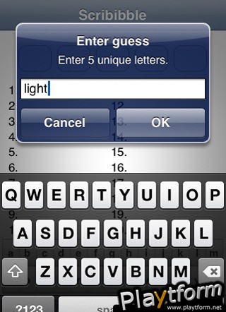 Scribibble (iPhone/iPod)