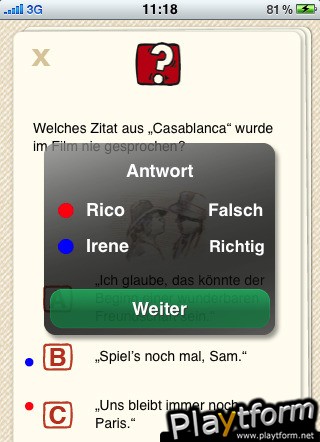 Pocket Quiz: Film & Fernsehen (iPhone/iPod)