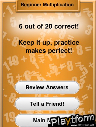 Ask Me Again Trivia: Math 102 Edition (iPhone/iPod)