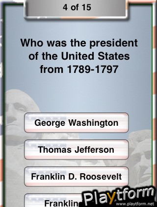 Ask Me Again Trivia: USA Presidents Edition (iPhone/iPod)