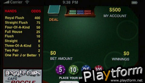 Simply Poker (iPhone/iPod)