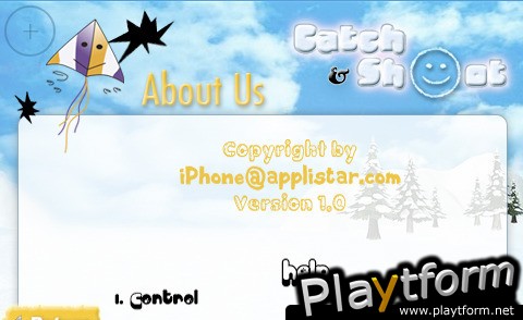 Catch & Shoot (iPhone/iPod)