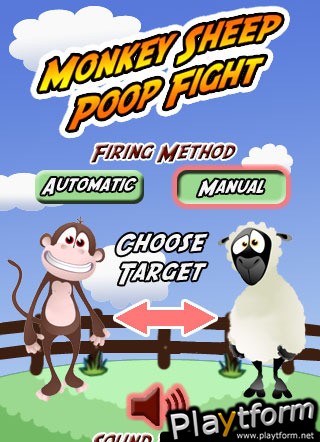 Monkey Sheep Poop Fight (iPhone/iPod)