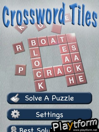 Crossword Tiles (iPhone/iPod)