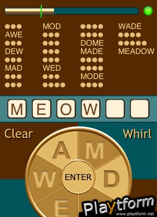 Whirly Word (iPhone/iPod)