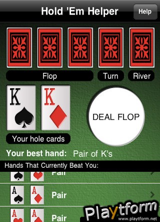 Hold 'Em Helper (iPhone/iPod)
