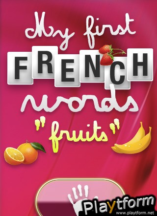 My first french words: Fruits (iPhone/iPod)