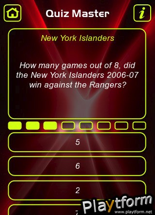 NHL New York Islanders Trivia Quiz (iPhone/iPod)