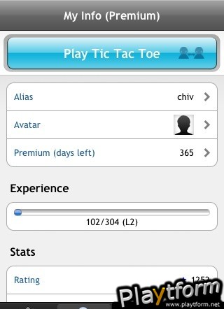 TicTacToe Online Premium (iPhone/iPod)