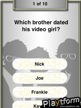 Ask Me Again Trivia: Jonas Fan Edition (iPhone/iPod)