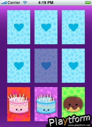 Yummy Memory Card Match Featuring the Kreemy Snack Kids (iPhone/iPod)