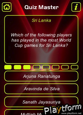 Cricket Trivia Quiz (iPhone/iPod)