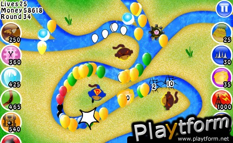 Bloons Tower Defense (iPhone/iPod)