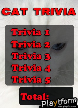 Cat Trivia (iPhone/iPod)