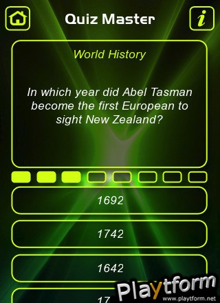 History Trivia Quiz (iPhone/iPod)