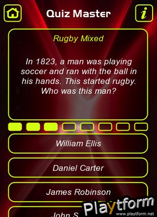 Sports Trivia Quiz (iPhone/iPod)