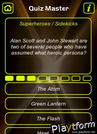 Comic Book Heroes & Villains Trivia Quiz (iPhone/iPod)
