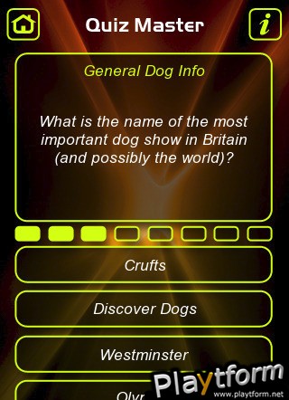 Pets Trivia Quiz (iPhone/iPod)