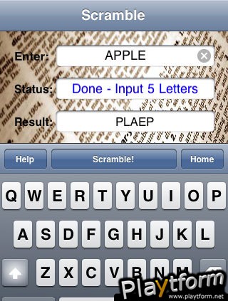 UnJumble Pro (iPhone/iPod)
