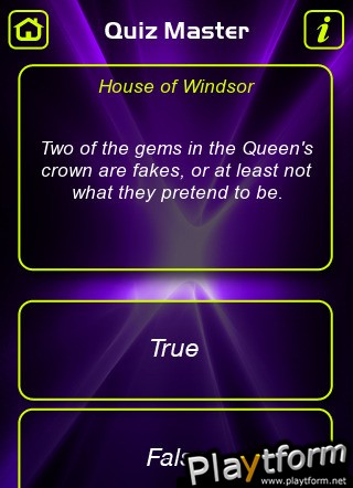 People True or False Trivia Quiz (iPhone/iPod)