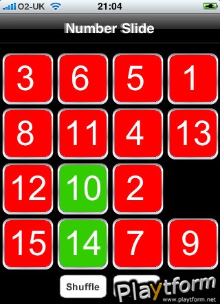 Sliding Numbers (iPhone/iPod)