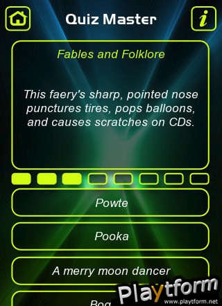 Fables & Folklore Trivia Quiz (iPhone/iPod)