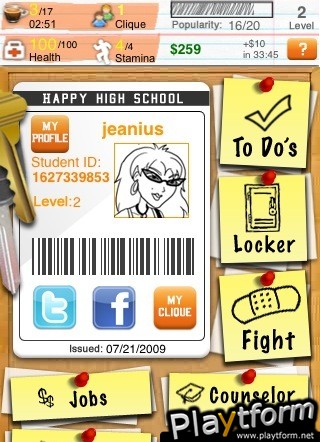 High School Life (iPhone/iPod)